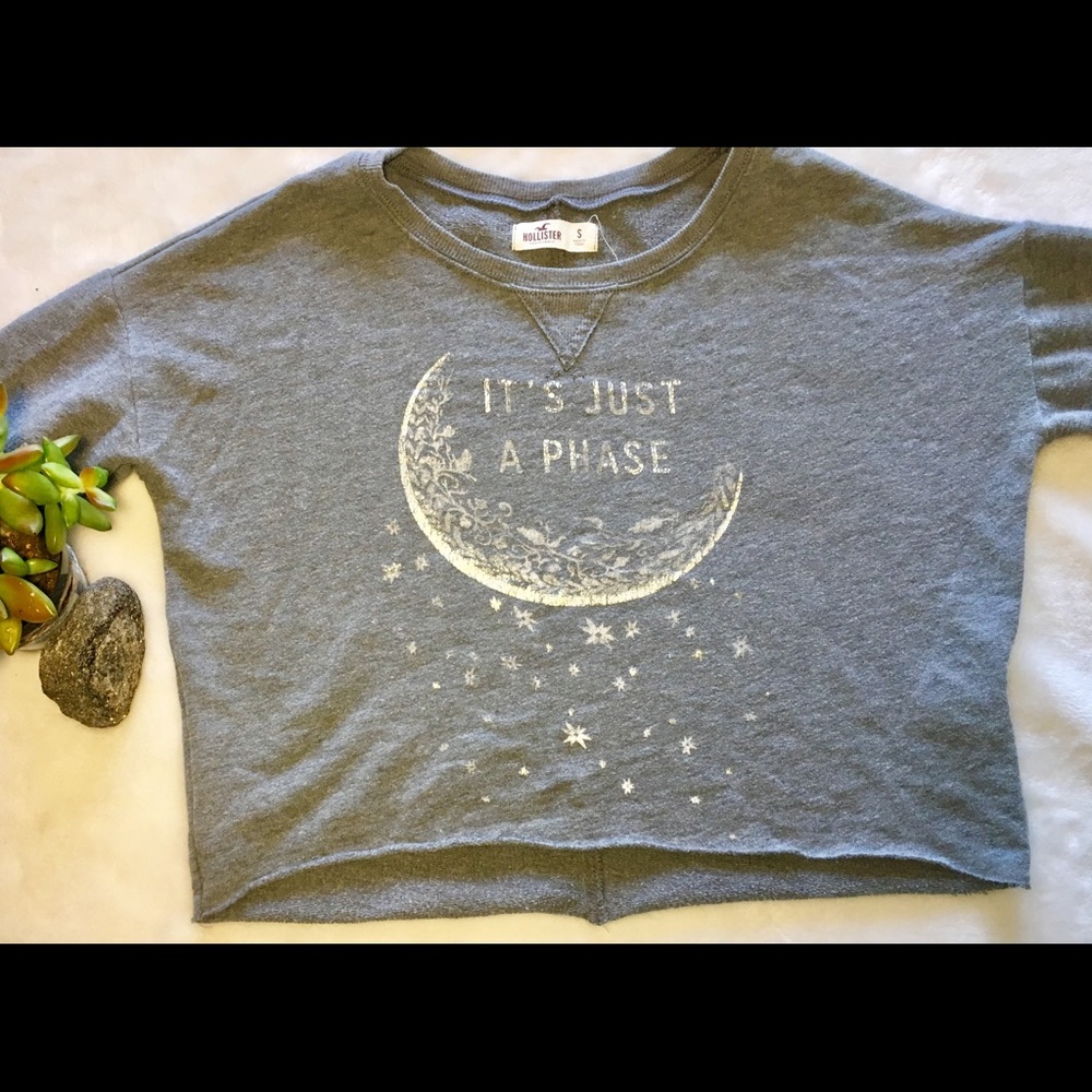 Cropped sweatshirt